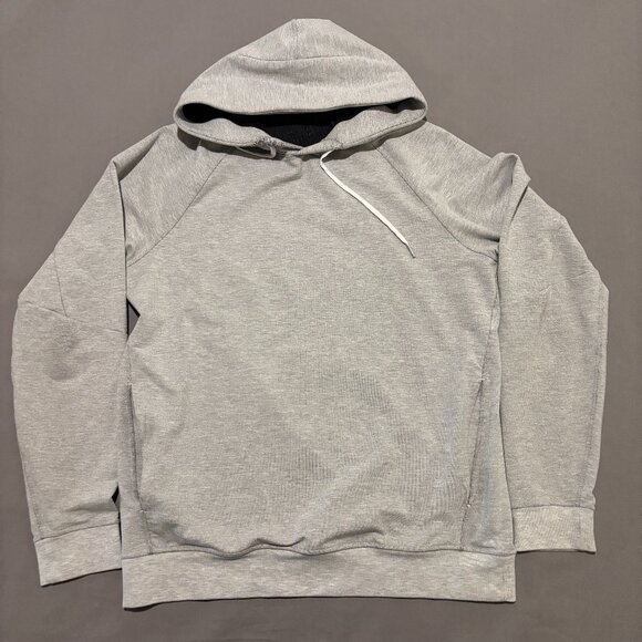 lululemon athletica Other - Lululemon City Sweat Hoodie Heathered Ultra Light Grey Gym Workout Training